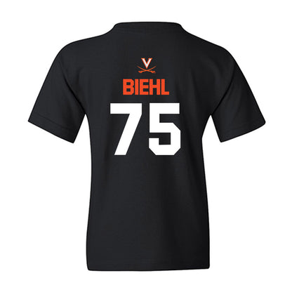 Virginia - NCAA Football : Dylan Biehl - Youth T-Shirt-1