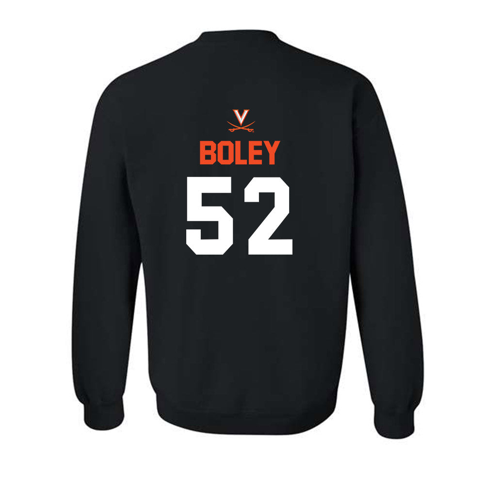 Virginia - NCAA Football : Mckale Boley - Crewneck Sweatshirt-1