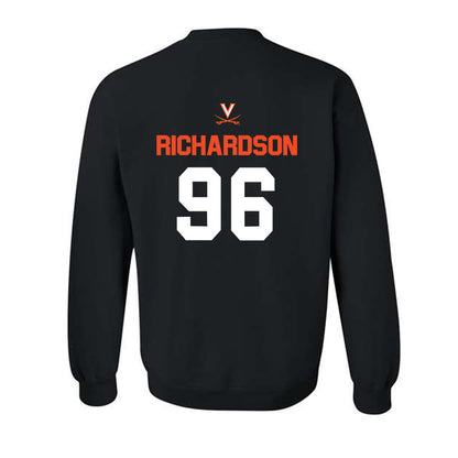 Virginia - NCAA Football : JaySean Richardson - Crewneck Sweatshirt-1