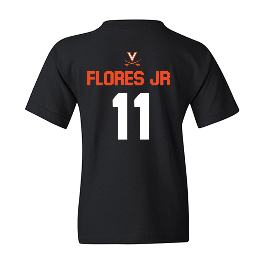 Virginia - NCAA Football : Rico Flores Jr. - Youth T-Shirt-1