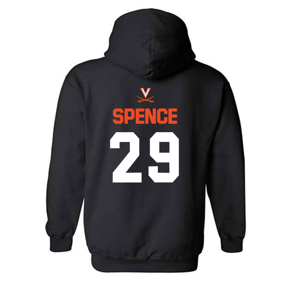 Virginia - NCAA Football : Chris Spence - Hooded Sweatshirt-1