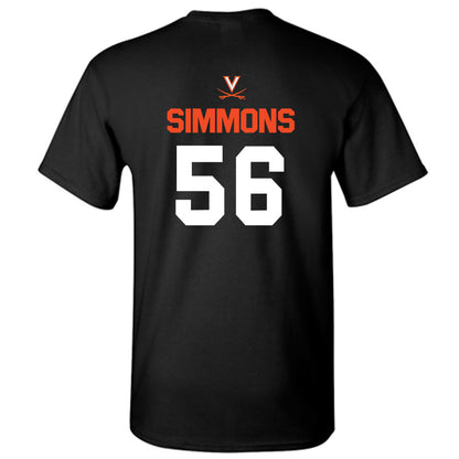 Virginia - NCAA Football : Tyler Simmons - T-Shirt-1