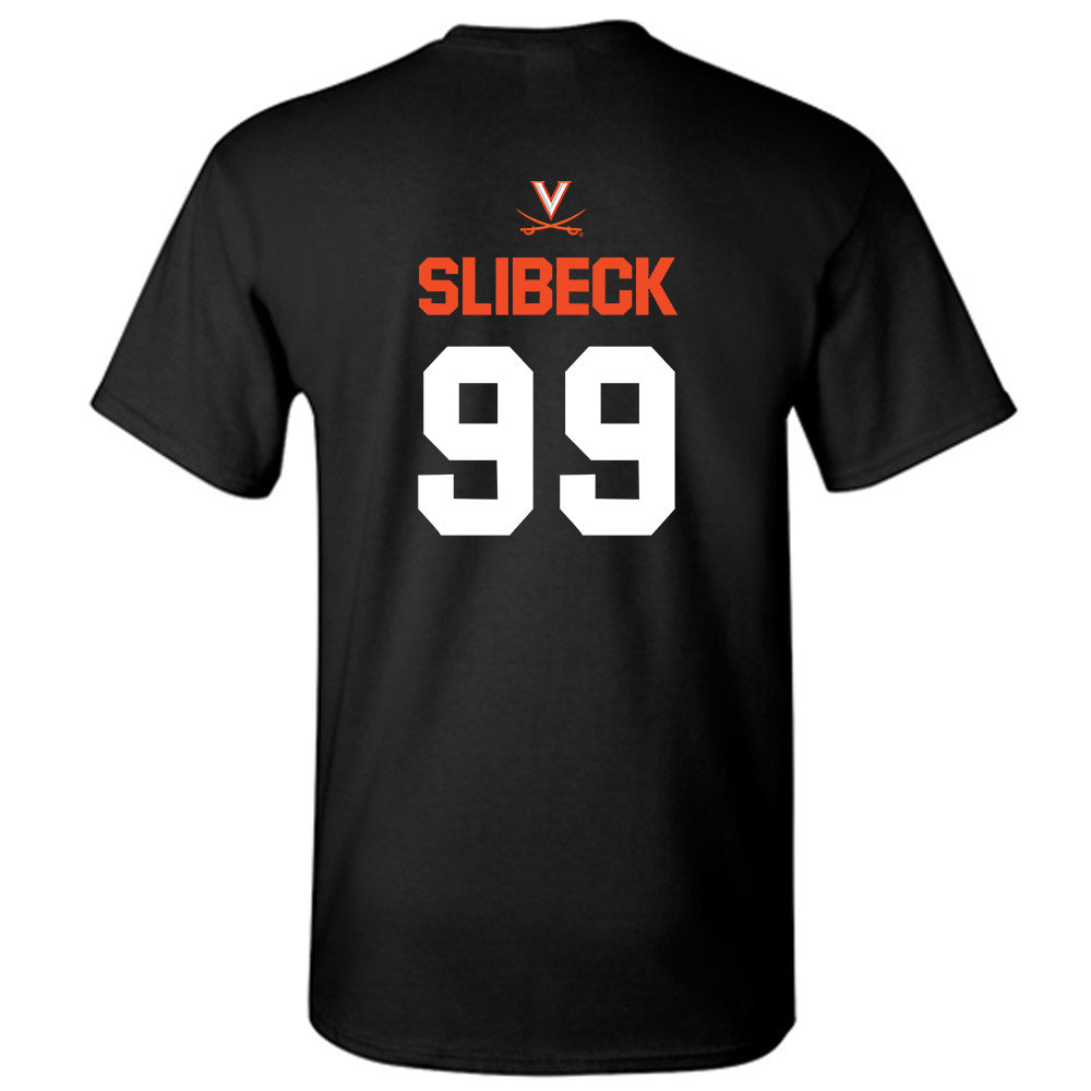 Virginia - NCAA Football : Elijah Slibeck - T-Shirt-1