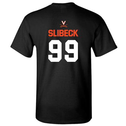 Virginia - NCAA Football : Elijah Slibeck - T-Shirt-1