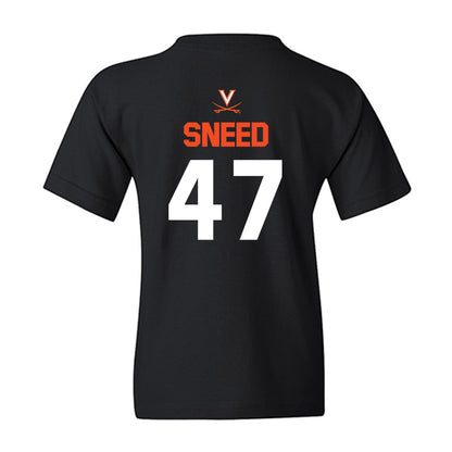 Virginia - NCAA Football : Gabe Sneed - Youth T-Shirt-1