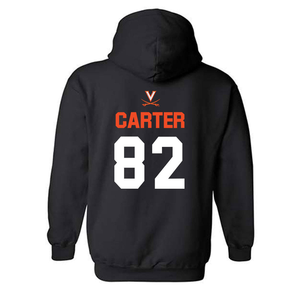 Virginia - NCAA Football : DaMari Carter - Hooded Sweatshirt-1