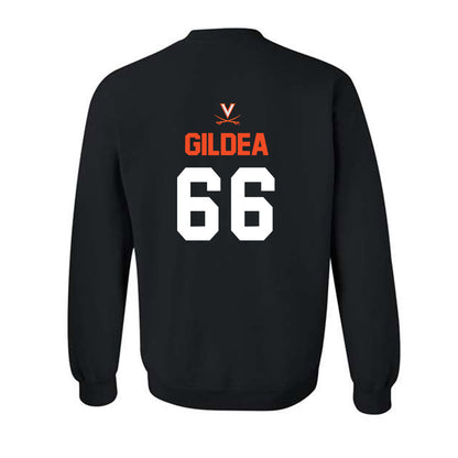 Virginia - NCAA Football : Mikey Gildea - Crewneck Sweatshirt-1