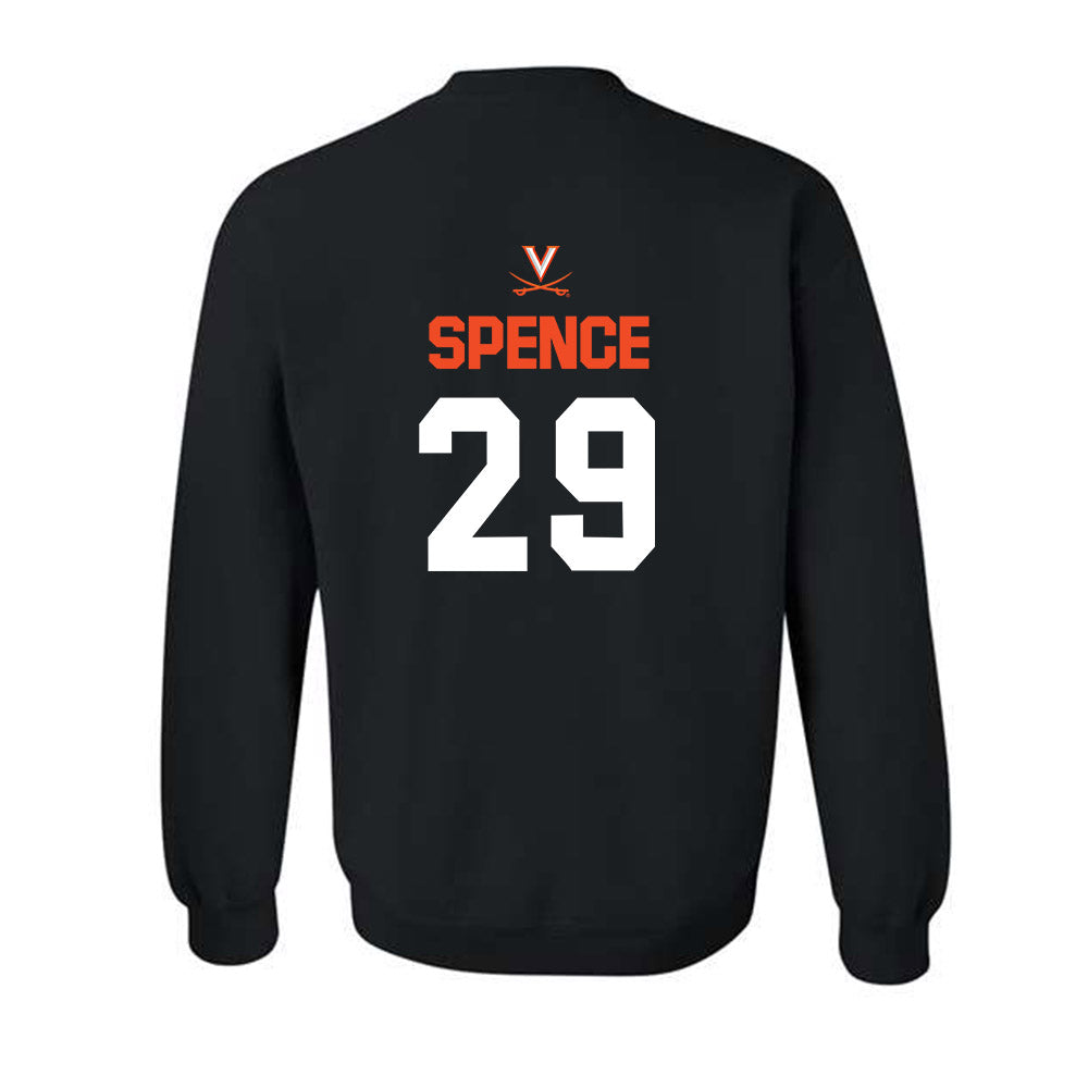 Virginia - NCAA Football : Chris Spence - Crewneck Sweatshirt-1