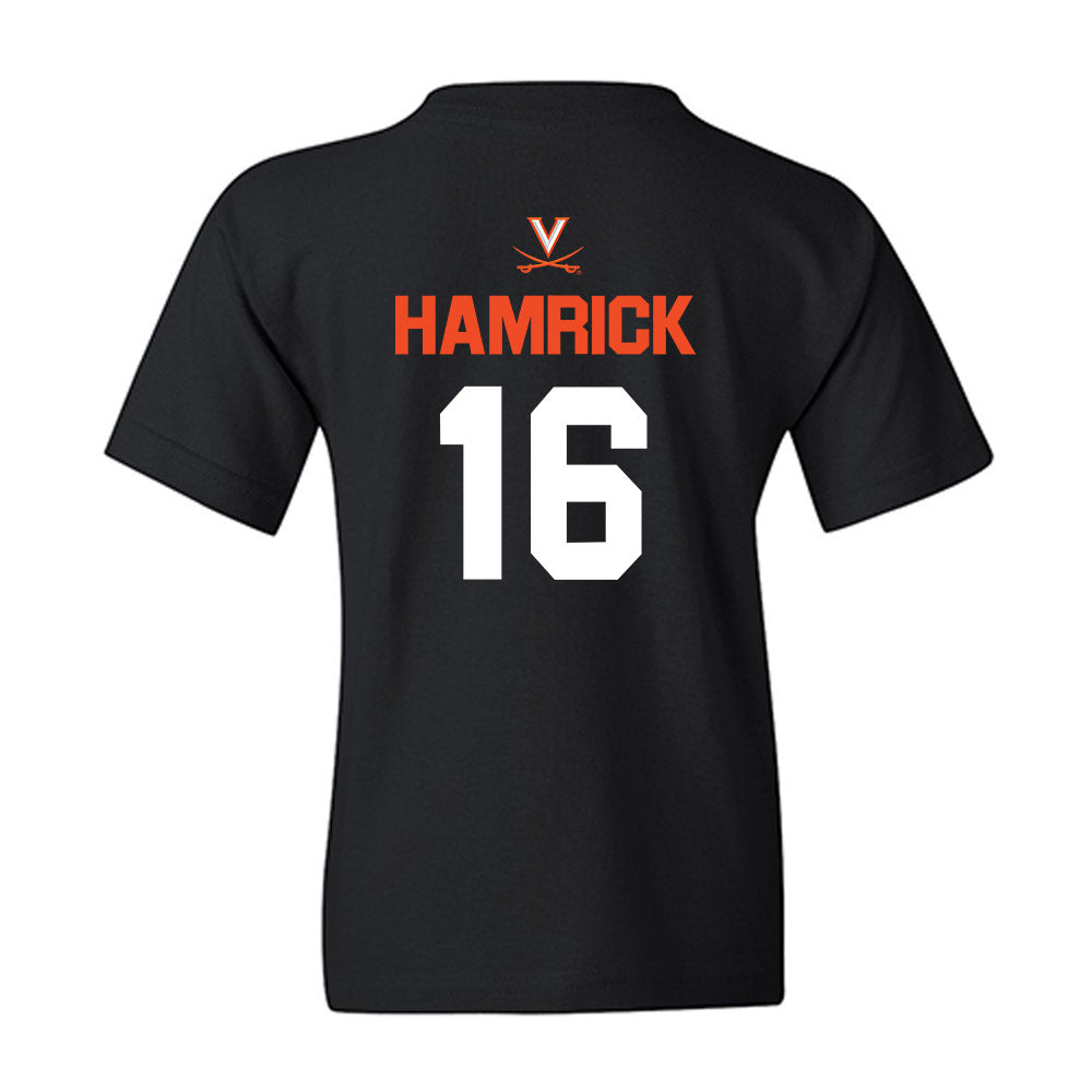 Virginia - NCAA Football : Ely Hamrick - Youth T-Shirt-1
