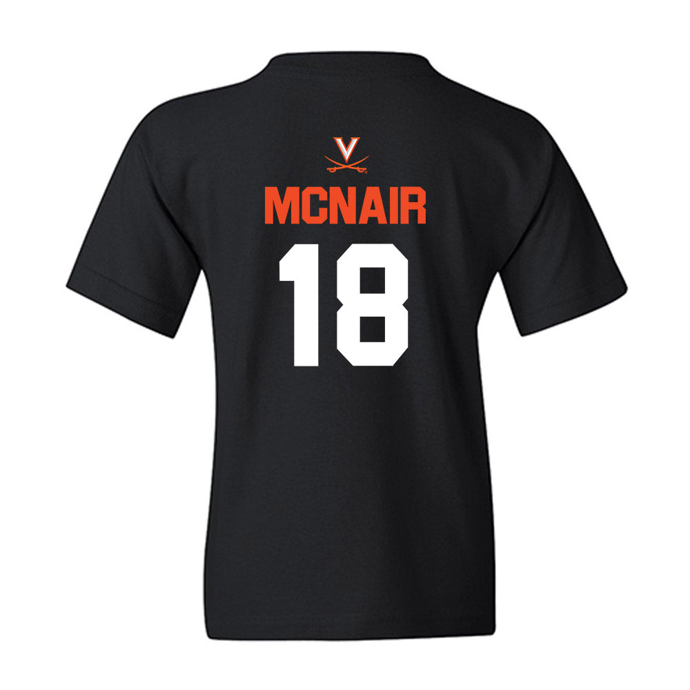 Virginia - NCAA Football : Jalen McNair - Youth T-Shirt-1