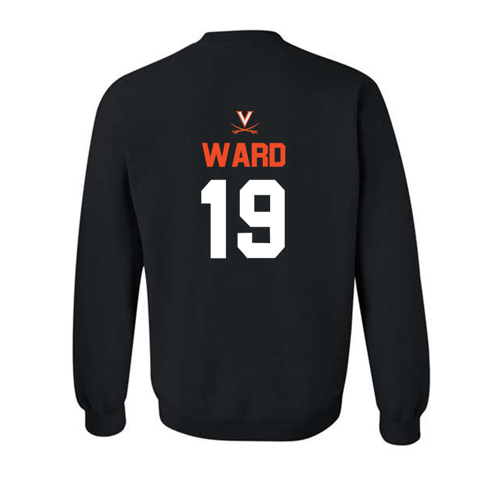 Virginia - NCAA Football : Evan Ward - Crewneck Sweatshirt-1