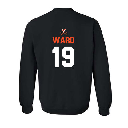 Virginia - NCAA Football : Evan Ward - Crewneck Sweatshirt-1