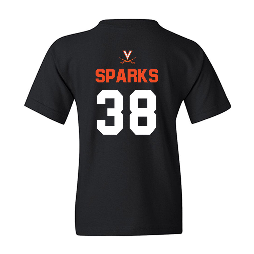 Virginia - NCAA Football : Daniel Sparks - Youth T-Shirt-1