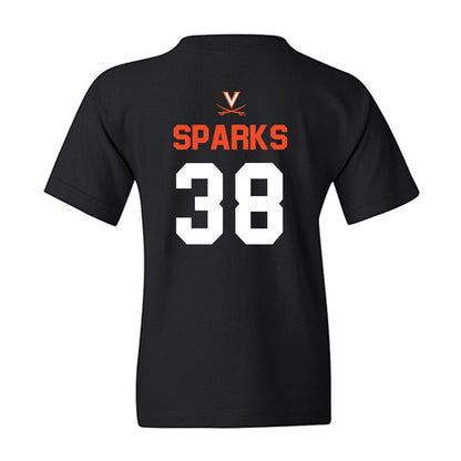 Virginia - NCAA Football : Daniel Sparks - Youth T-Shirt-1