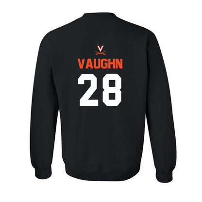 Virginia - NCAA Football : Noah Vaughn - Crewneck Sweatshirt-1