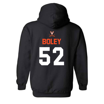 Virginia - NCAA Football : Mckale Boley - Hooded Sweatshirt-1