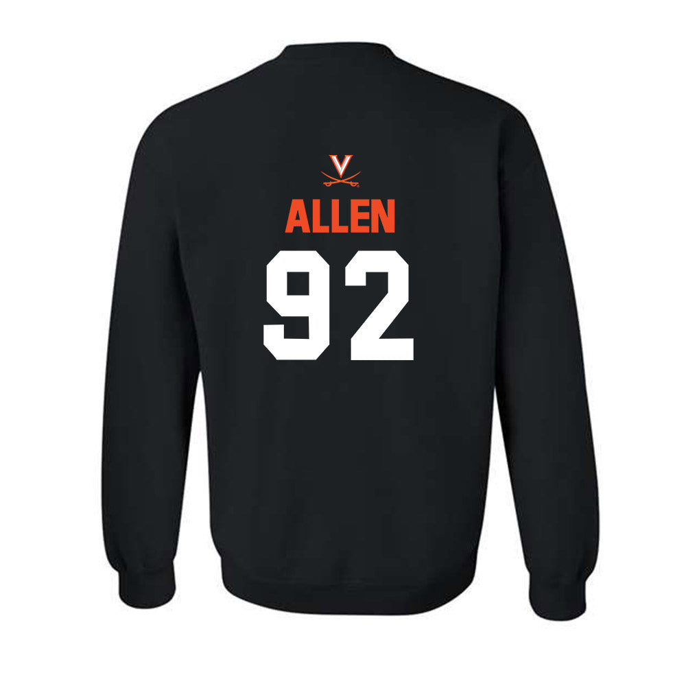 Virginia - NCAA Football : Jonathan Allen - Crewneck Sweatshirt-1