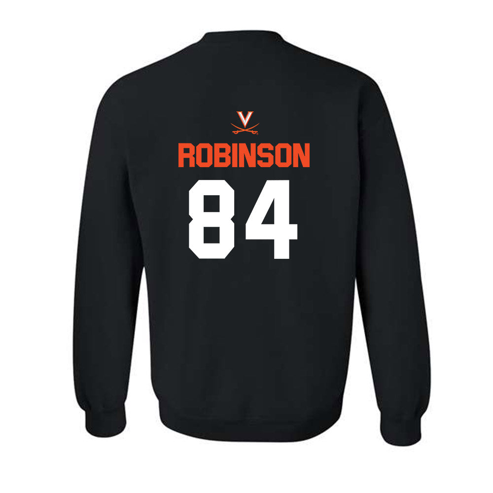 Virginia - NCAA Football : Isaiah Robinson - Crewneck Sweatshirt-1