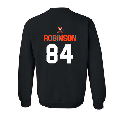 Virginia - NCAA Football : Isaiah Robinson - Crewneck Sweatshirt-1