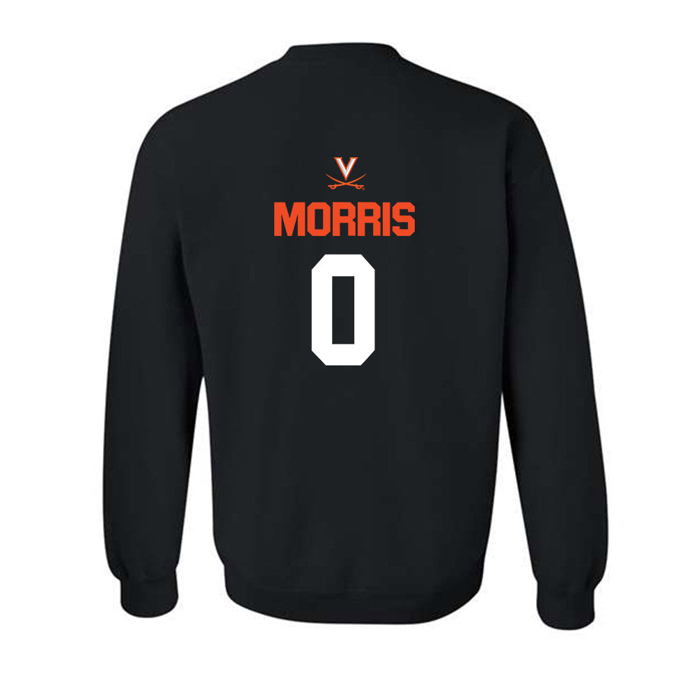 Virginia - NCAA Football : Ja'Maric Morris - Crewneck Sweatshirt-1