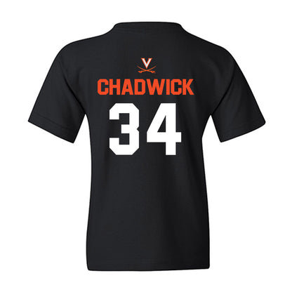 Virginia - NCAA Football : Kevin Chadwick - Youth T-Shirt-1