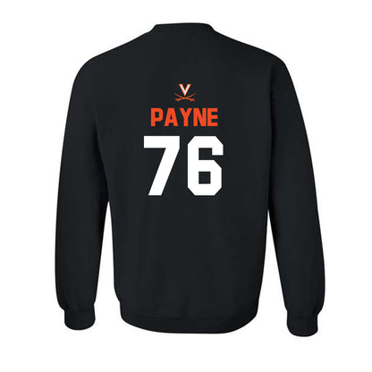 Virginia - NCAA Football : Alex Payne - Crewneck Sweatshirt-1