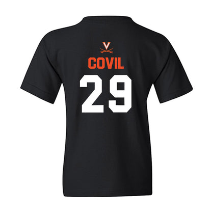 Virginia - NCAA Football : Jayden Covil - Youth T-Shirt-1