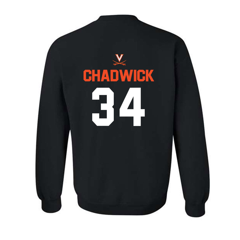 Virginia - NCAA Football : Kevin Chadwick - Crewneck Sweatshirt-1