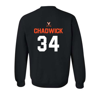 Virginia - NCAA Football : Kevin Chadwick - Crewneck Sweatshirt-1