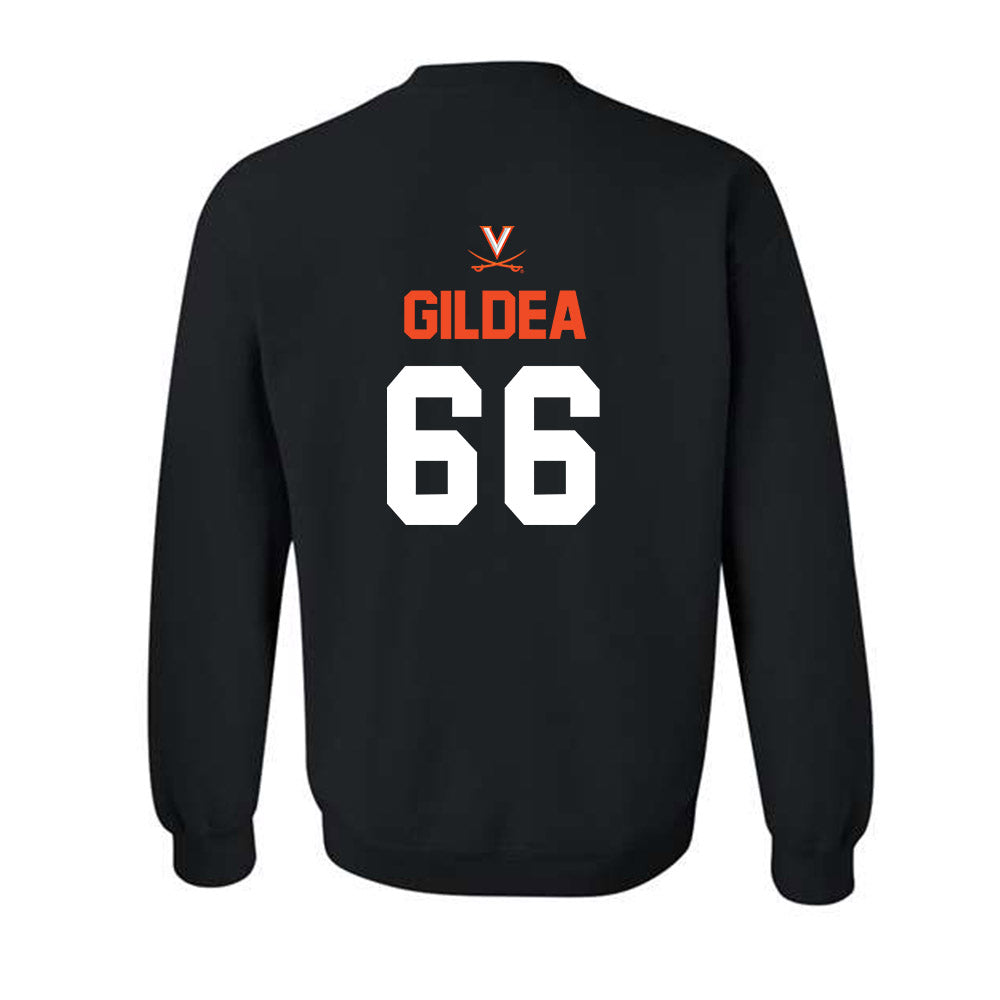 Virginia - NCAA Football : Michael Gildea - Crewneck Sweatshirt-1