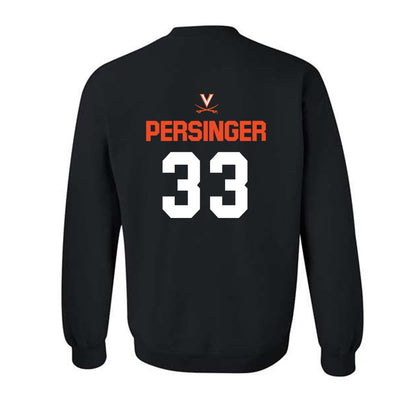 Virginia - NCAA Football : Josiah Persinger - Crewneck Sweatshirt-1