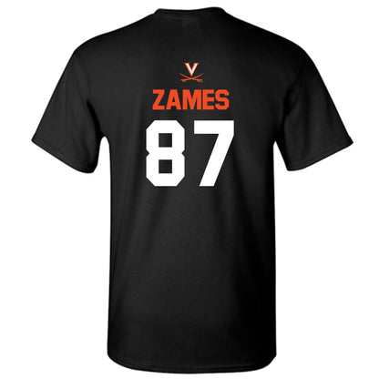 Virginia - NCAA Football : Justin Zames - T-Shirt-1