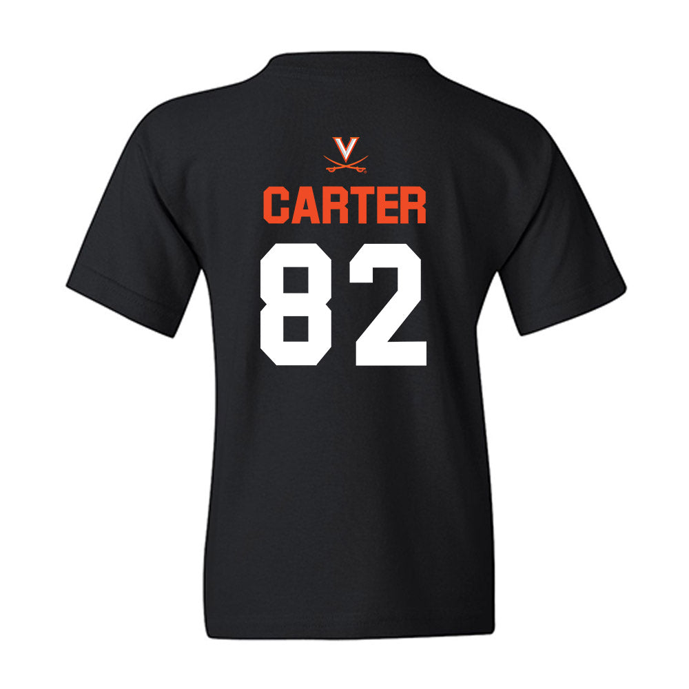 Virginia - NCAA Football : DaMari Carter - Youth T-Shirt-1