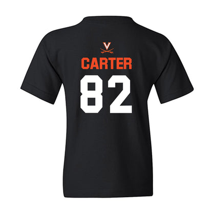 Virginia - NCAA Football : DaMari Carter - Youth T-Shirt-1