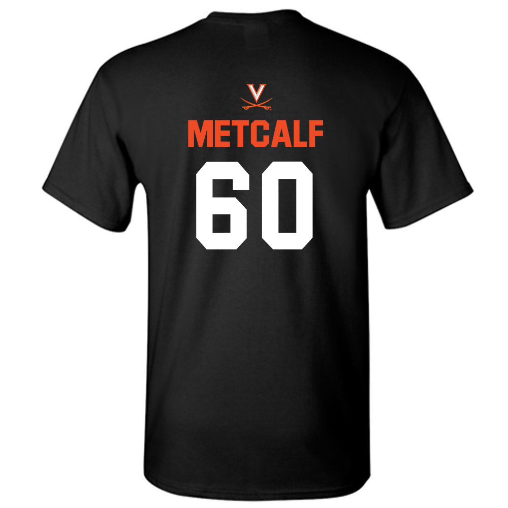 Virginia - NCAA Football : Drake Metcalf - T-Shirt-1