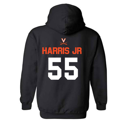 Virginia - NCAA Football : Jim Harris Jr. - Hooded Sweatshirt-1