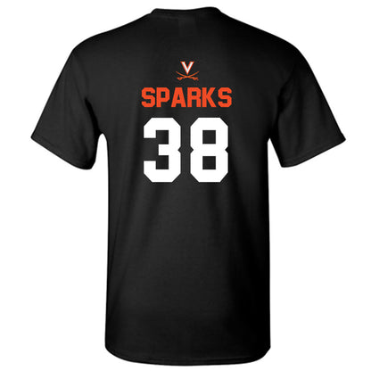 Virginia - NCAA Football : Daniel Sparks - T-Shirt-1
