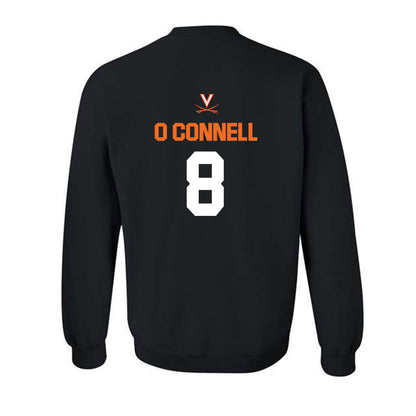 Virginia - NCAA Baseball : Thomas O'Connell - Sport Shersey Crewneck Sweatshirt-1