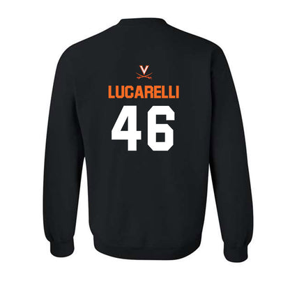 Virginia - NCAA Baseball : Christian Lucarelli - Sport Shersey Crewneck Sweatshirt-1