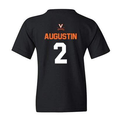 Virginia - NCAA Baseball : Matt Augustin - Sport Shersey Youth T-Shirt-1