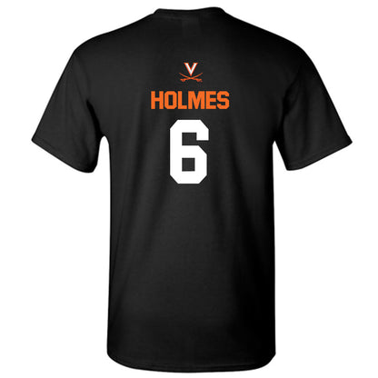 Virginia - NCAA Baseball : RJ Holmes - Sport Shersey T-Shirt-1