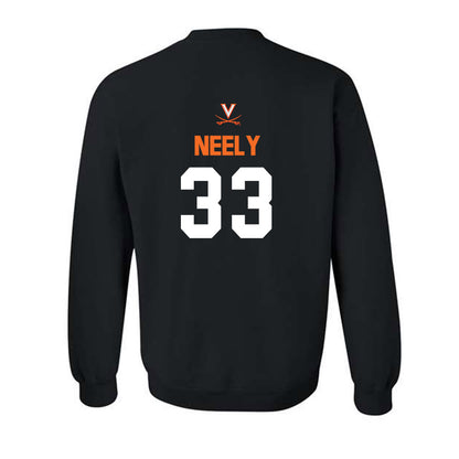 Virginia - NCAA Baseball : Bryce Neely - Sport Shersey Crewneck Sweatshirt-1