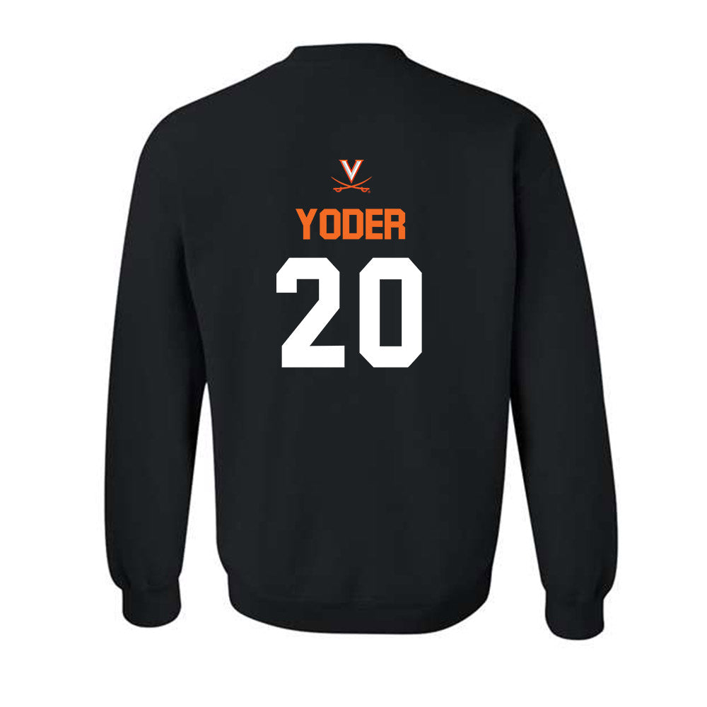 Virginia - NCAA Baseball : Noah Yoder - Sport Shersey Crewneck Sweatshirt-1
