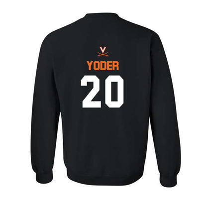 Virginia - NCAA Baseball : Noah Yoder - Sport Shersey Crewneck Sweatshirt-1