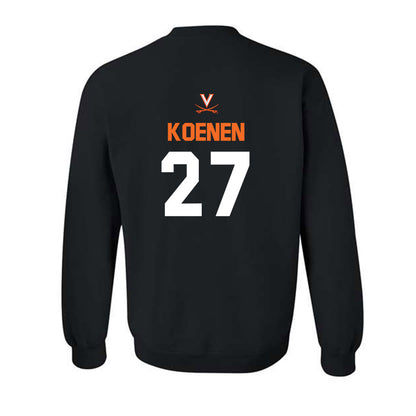 Virginia - NCAA Baseball : Drew Koenen - Sport Shersey Crewneck Sweatshirt-1