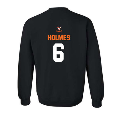 Virginia - NCAA Baseball : RJ Holmes - Sport Shersey Crewneck Sweatshirt-1