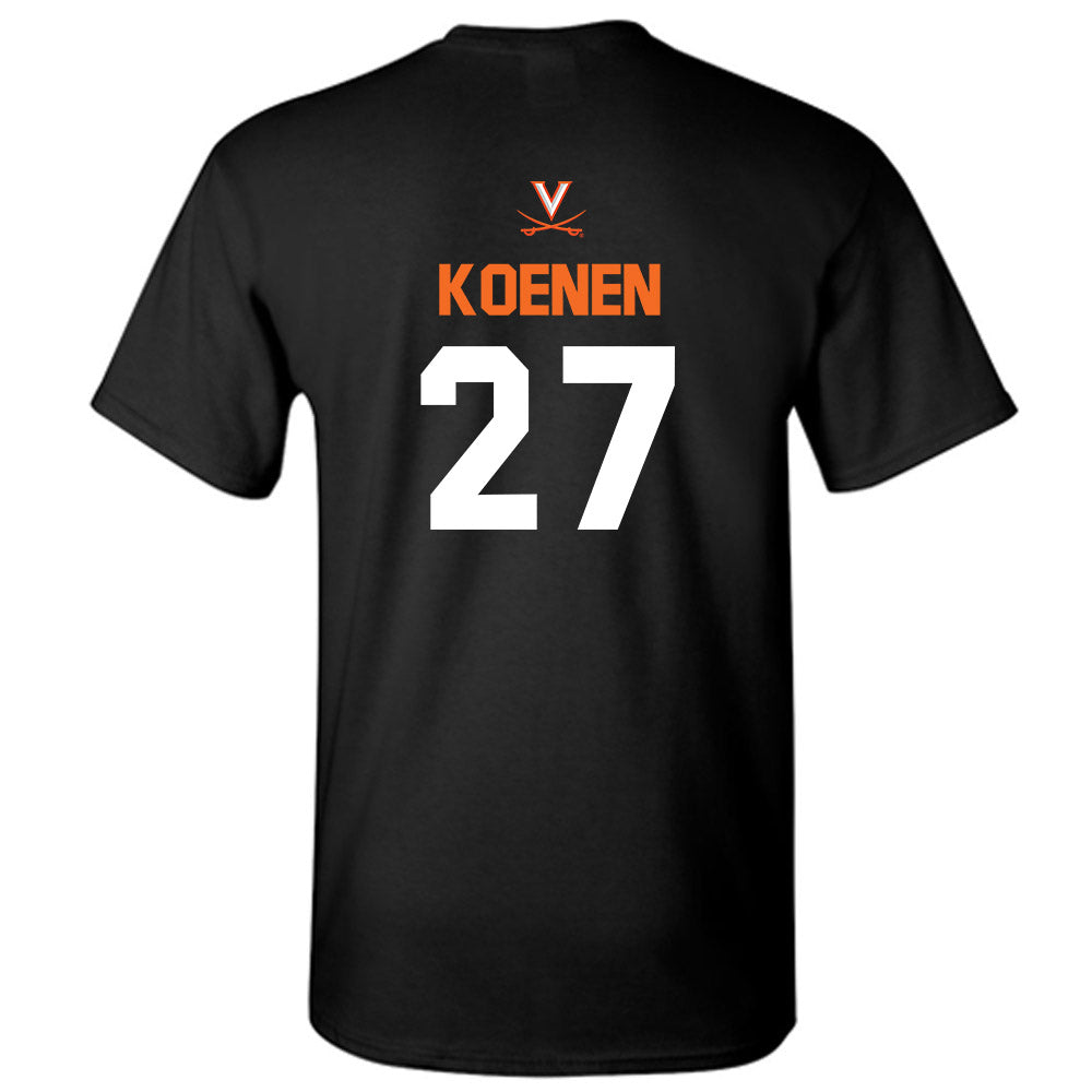 Virginia - NCAA Baseball : Drew Koenen - Sport Shersey T-Shirt-1