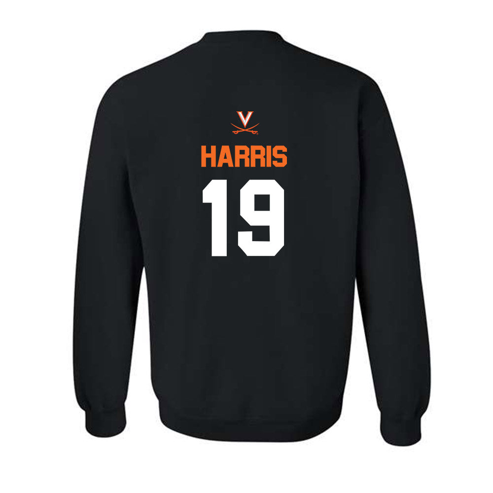 Virginia - NCAA Baseball : Aiden Harris - Sport Shersey Crewneck Sweatshirt-1
