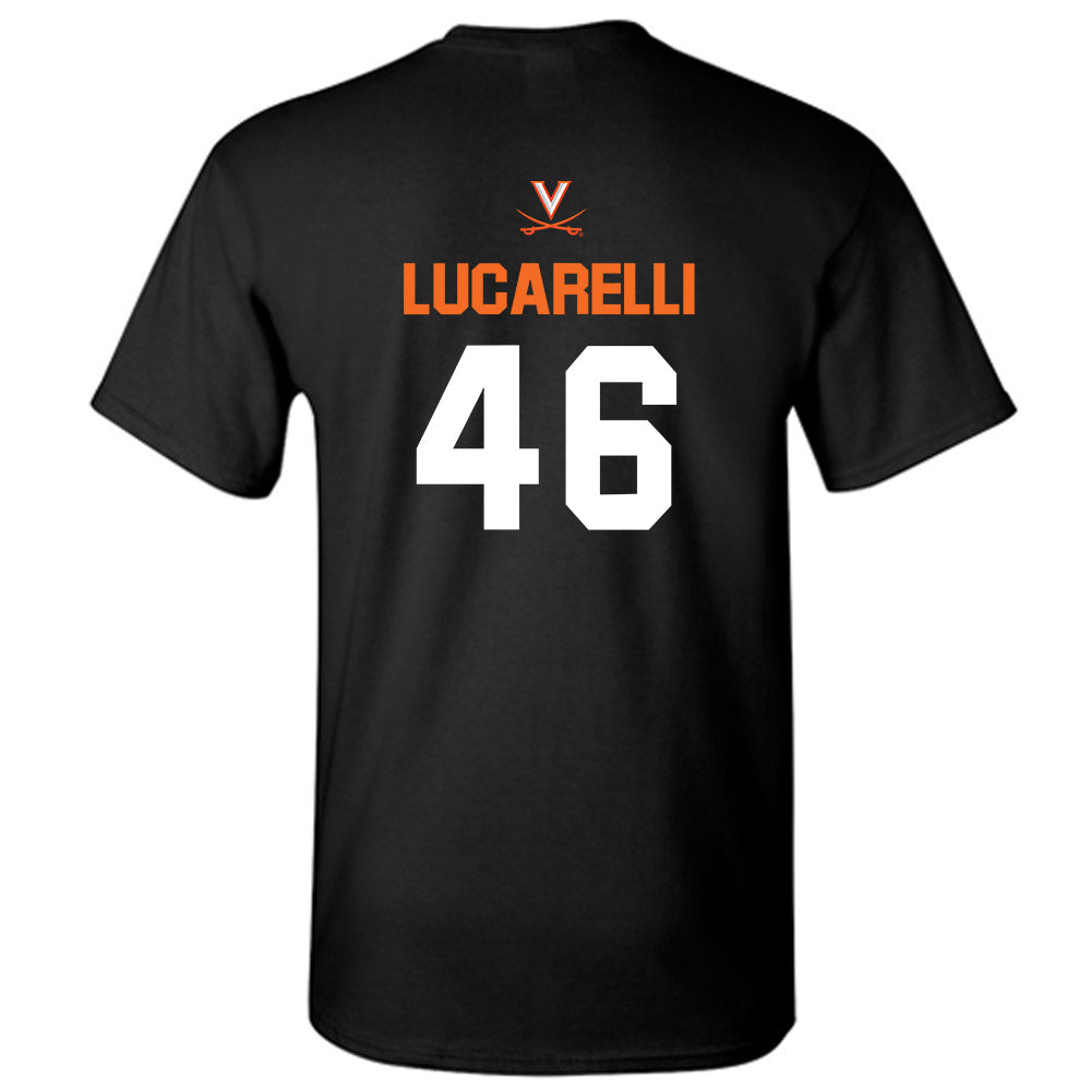 Virginia - NCAA Baseball : Christian Lucarelli - Sport Shersey T-Shirt-1
