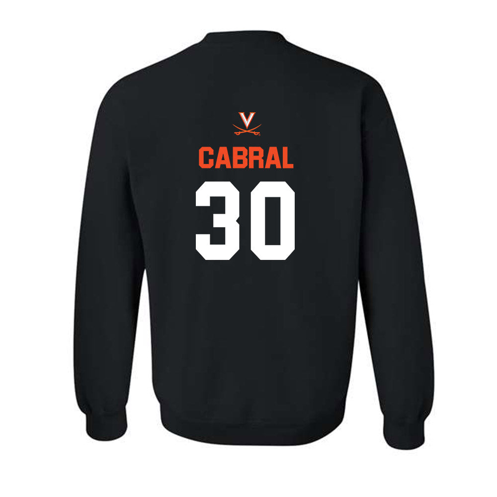 Virginia - NCAA Softball : Bella Cabral - Sports Shersey Crewneck Sweatshirt-1